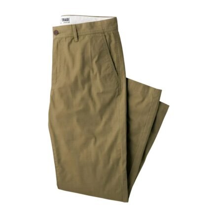 Men’s Herringbone Officer Style Formal Chino Pants